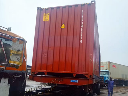 Container Released in Port