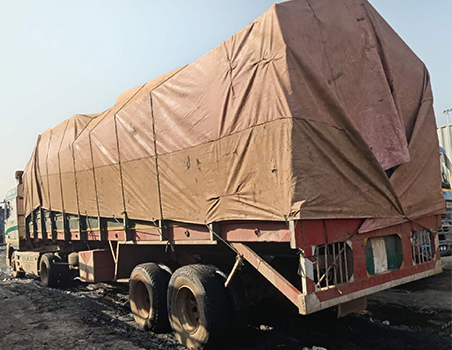 Tran-load items from Container