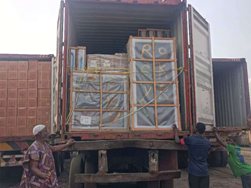 Container Released in Port