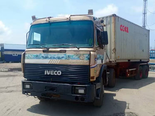 Container Released in Port