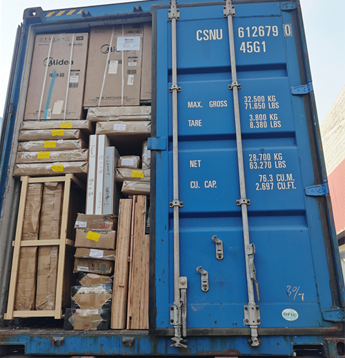 Loading Items to Container