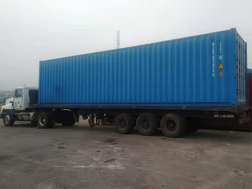 Container Released in Port